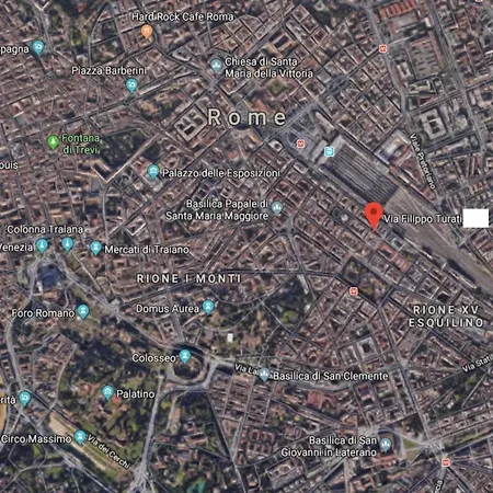 Lovely And Bright 2 Bed Flat Near Termini Rom